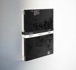 Herzblut – 150 Positionen zur Architektur architektur in progress Buch Editorial Design Cover