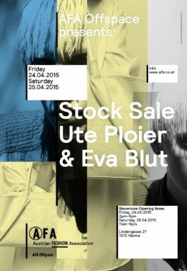 AFA Austrian Fashion Association Branding Corporate Design Poster Plakat Ute Ploier Eva Blut
