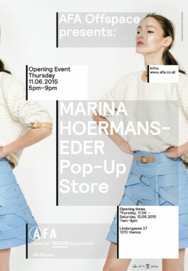 AFA Austrian Fashion Association Branding Corporate Design Poster Plakat Marina Hoermanseder