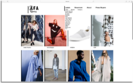 AFA Austrian Fashion Association Branding Corporate Design Website