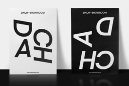 DACH Showroom Paris Corporate Design Branding Stationary