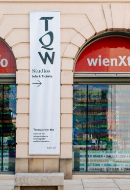TQW Tanzquartier Wien Corporate Design Branding Kampagne Museumsquartier Logo 