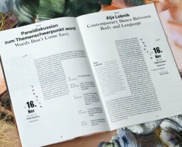 TQW Tanzquartier Wien Corporate Design Branding Kampagne Programmheft