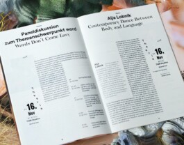 TQW Tanzquartier Wien Corporate Design Branding Kampagne Programmheft