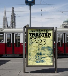 Theater an der Wien Poster Plakat Kampagne Ring Wien