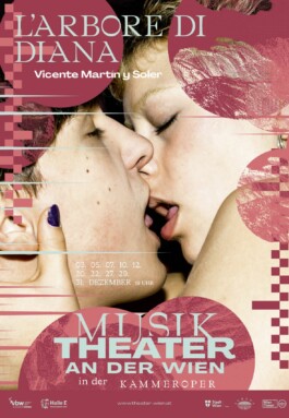 Theater an der Wien L'arbore di Diana Poster Plakat Anni Kathrin Elmer 