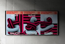 Poster Campaign 2023/24 for Festspielhaus St.Pölten