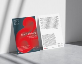 Wiener Stadtgespräch Branding Corporate Design Karte 