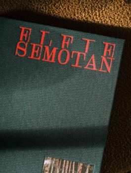 Elfie Semotan – O.T. Ausstellungskatalog Editorial Design Cover 